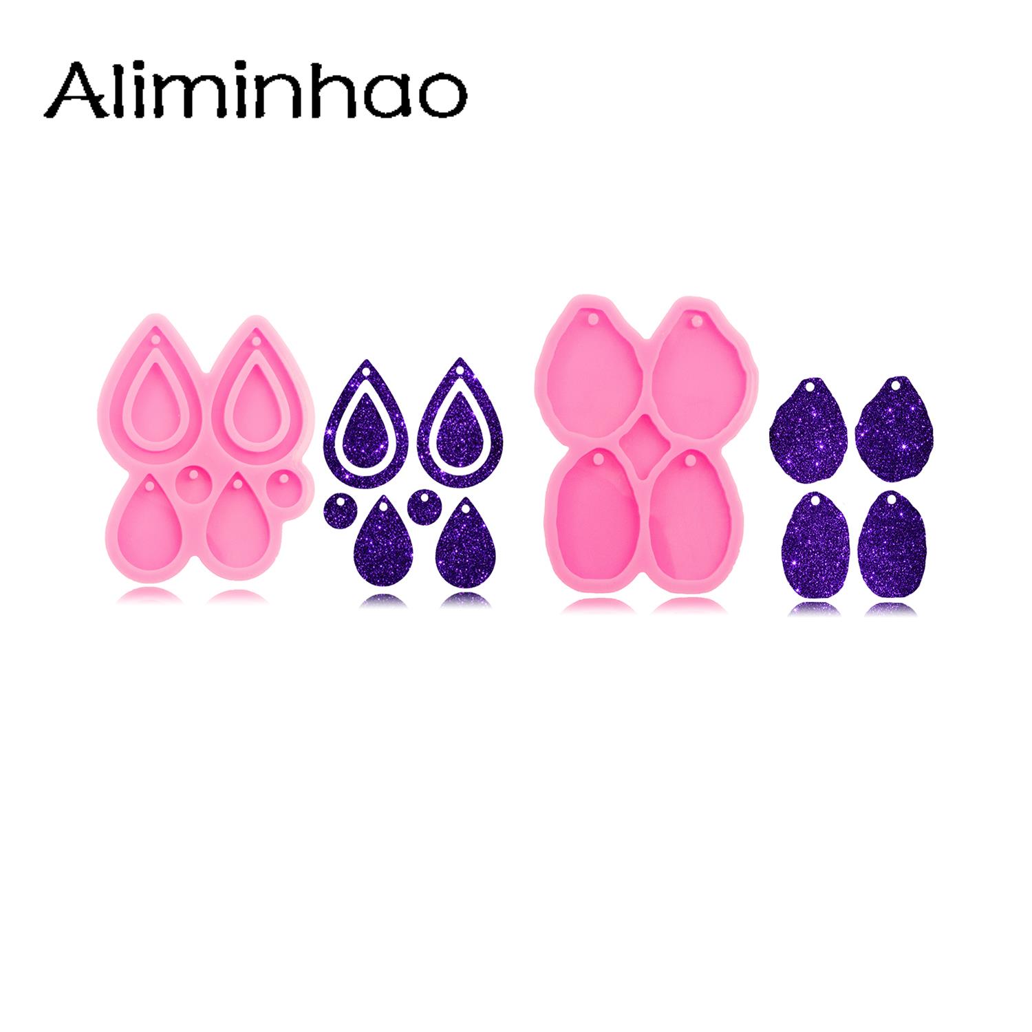 Geode Mold Silicone - DY1085 Shiny Geodes Mallen Met Onregelmatige