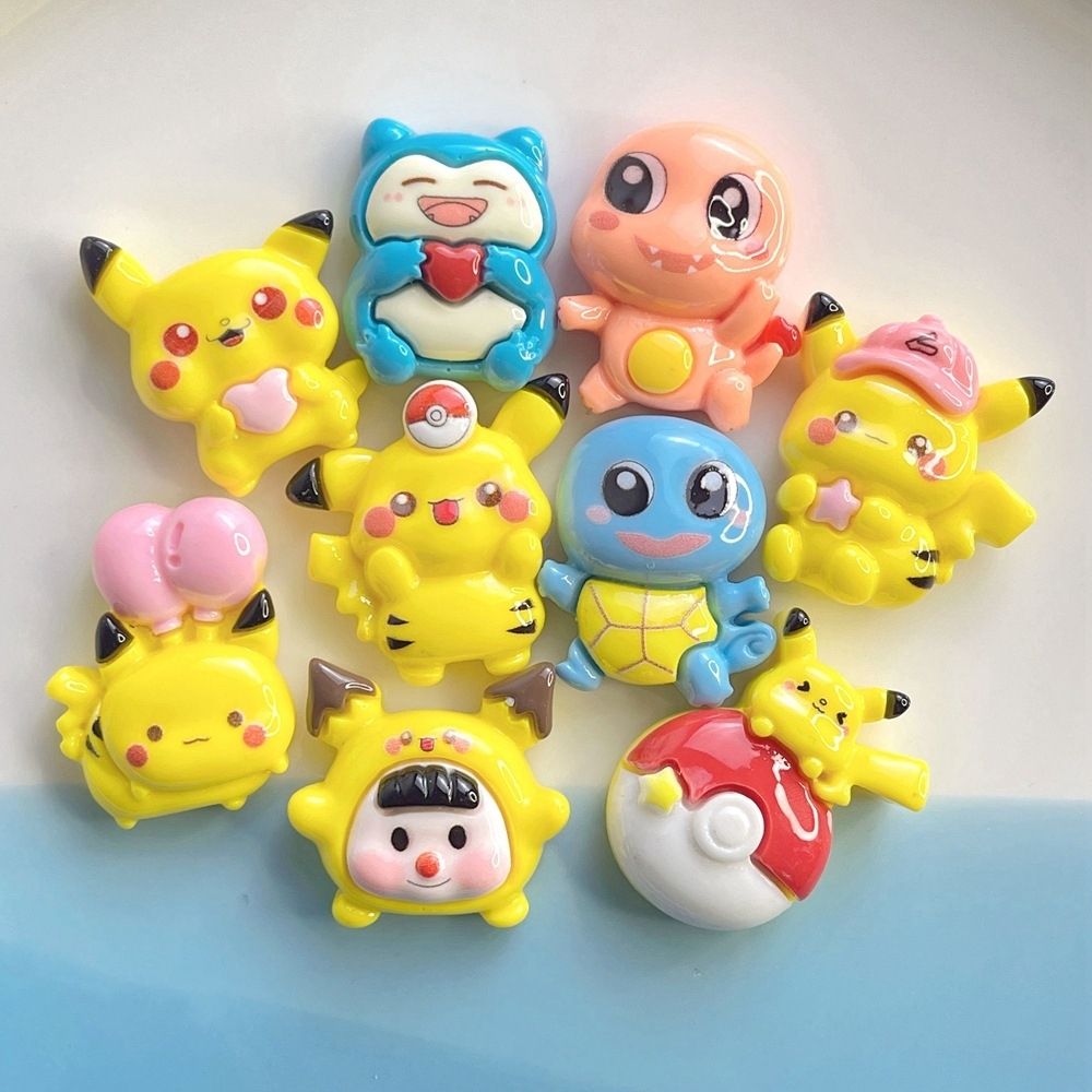 Resin Crafts - Nieuwe doe-het-zelf knutselmaterialen voor cartoon Pokémon,