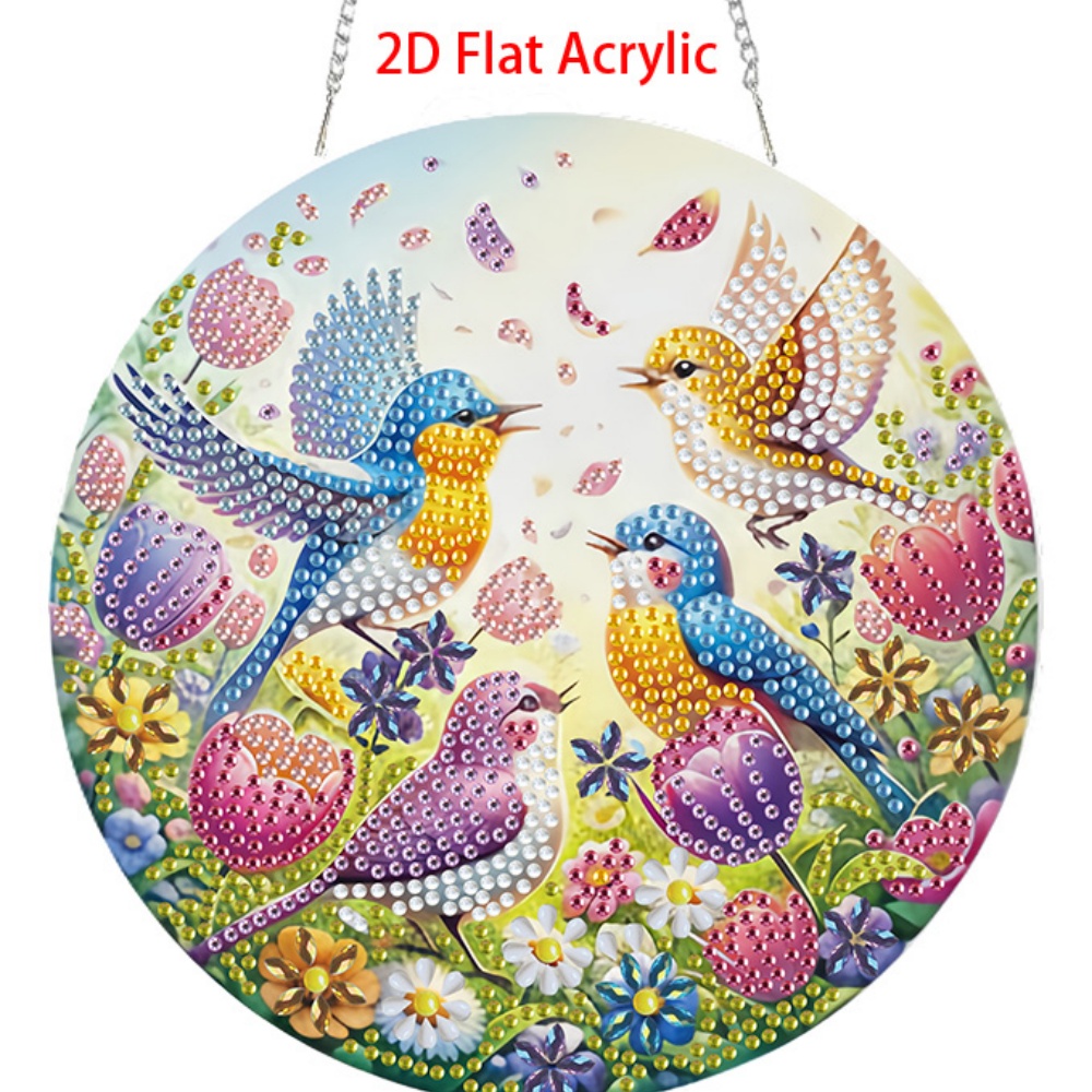 Resin Craft For Beginners - 2D plat acryl, 5D DIY diamant