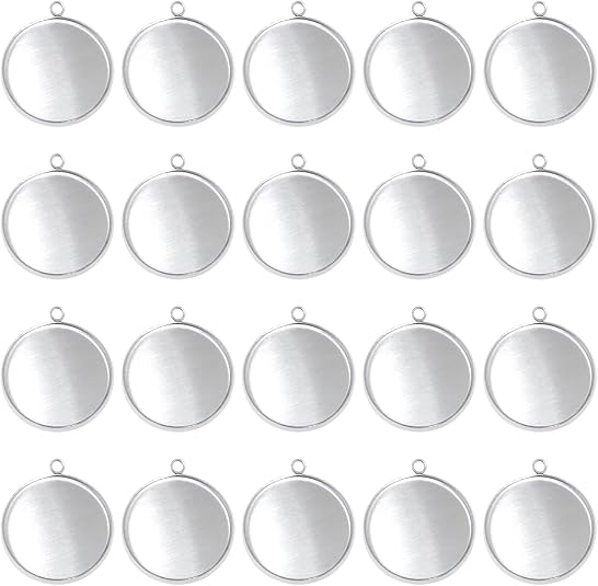 20-delige roestvrijstalen rond - Resin Crafts recensie en prijs