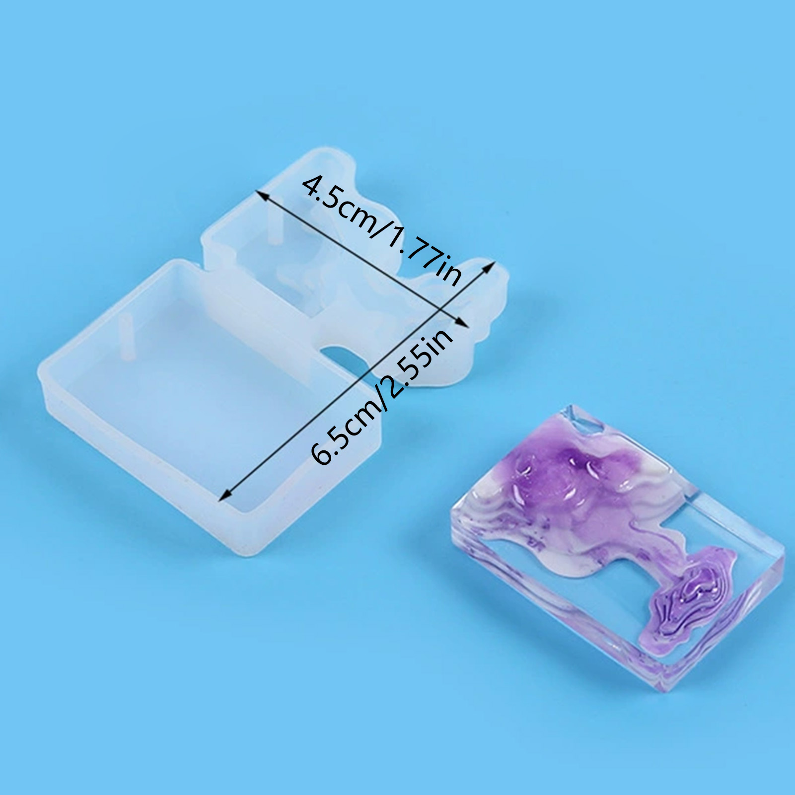 3-delige DIY kristallen malset - Geode Mold Silicone recensie en prijs
