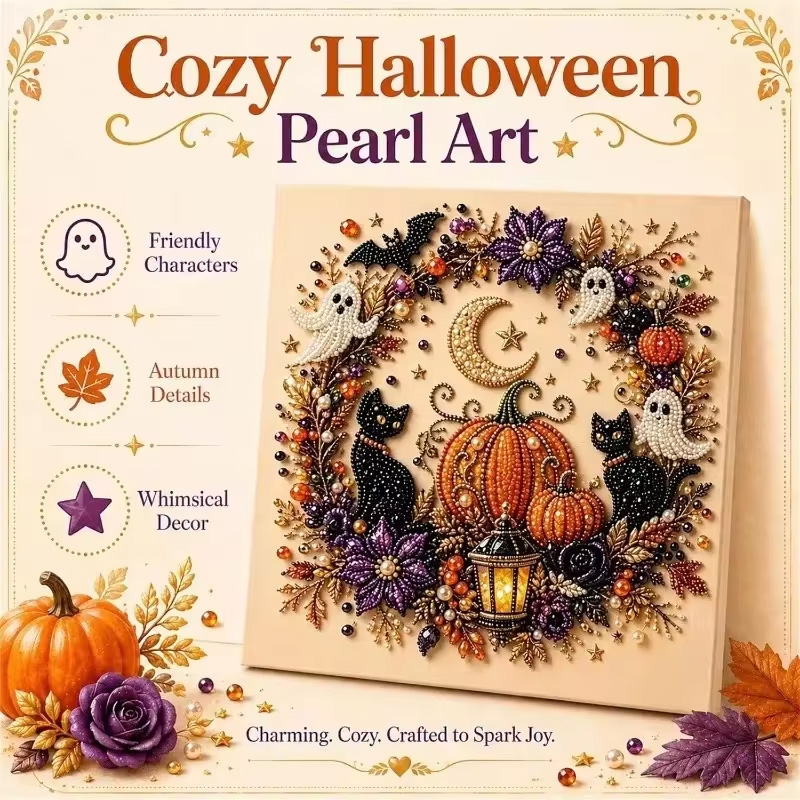 @Halloween Ghost Pearl Art Kit - Resin Craft For Beginners recensie en prijs