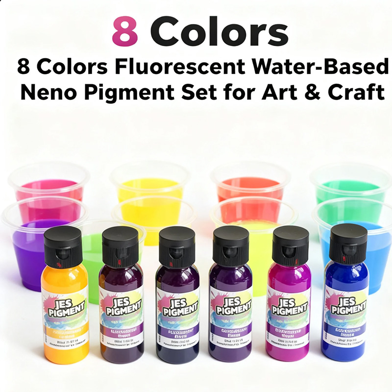 8 kleuren/set fluorescerend pi - Resin Pigment Set recensie en prijs