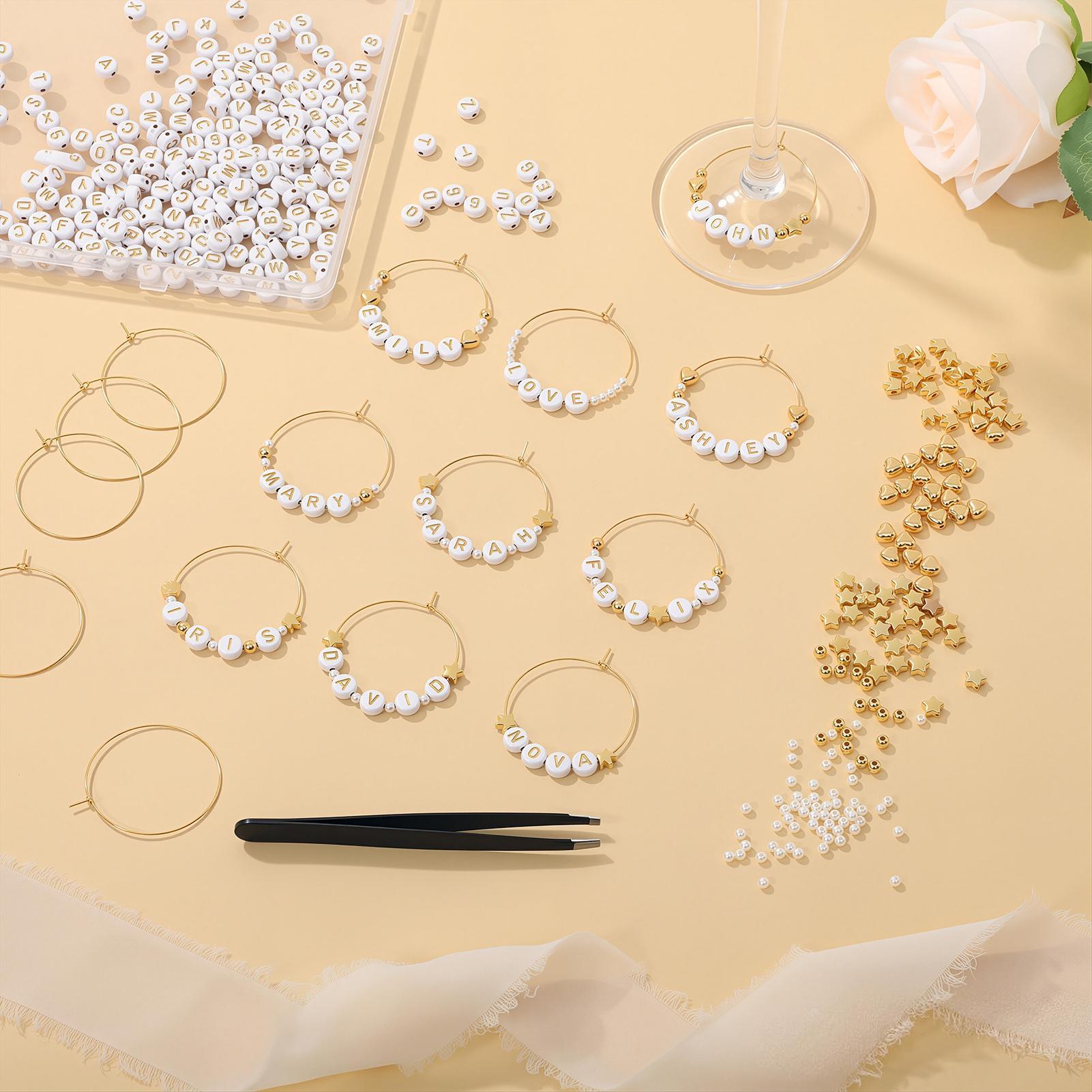 Drinkcharms voor glazen met kr - Resin Crafts recensie en prijs