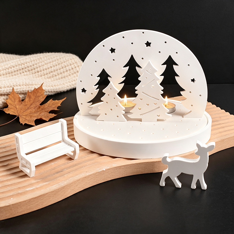 Kerst-Eland Theelicht Houder S - Silicone Mold Tray recensie en prijs