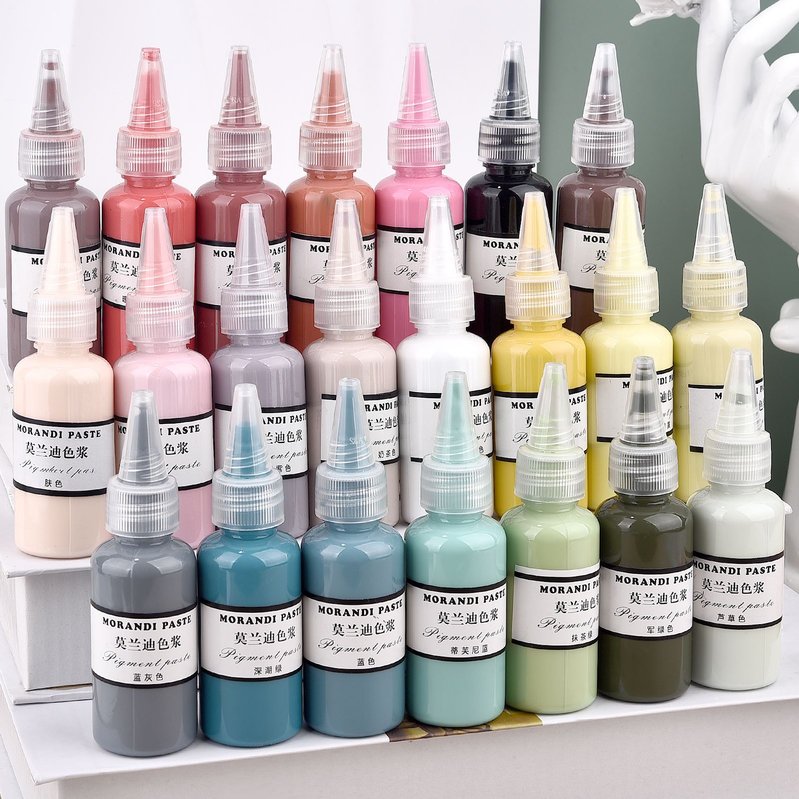 Morandi Kleuren Vloeibare Hars - Resin Pigment Set recensie en prijs