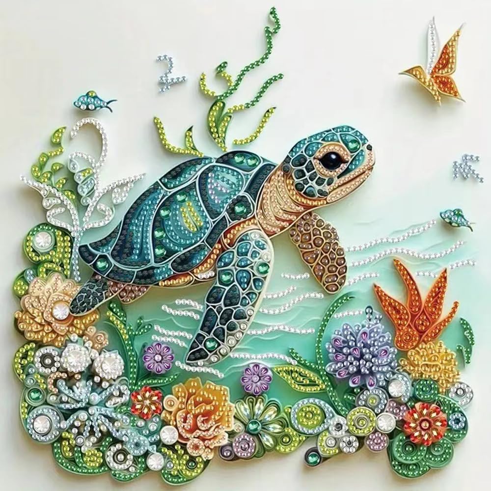 Zeeschildpad Diamant Schilder  - Resin Craft For Beginners recensie en prijs