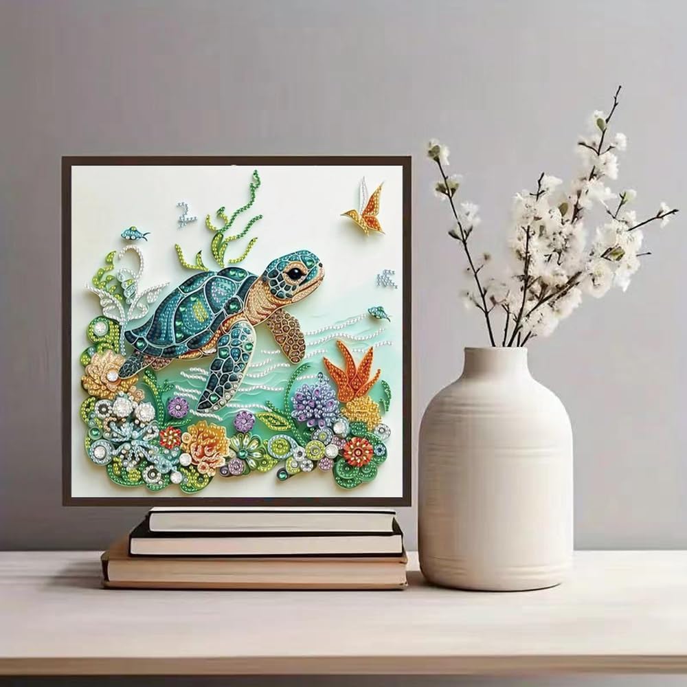 Zeeschildpad Diamant Schilder  - Resin Craft For Beginners recensie en prijs