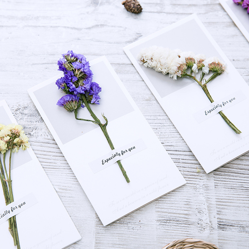 10 stks Een Gift Card Trouwkaa - Dried Flower Bulk recensie en prijs