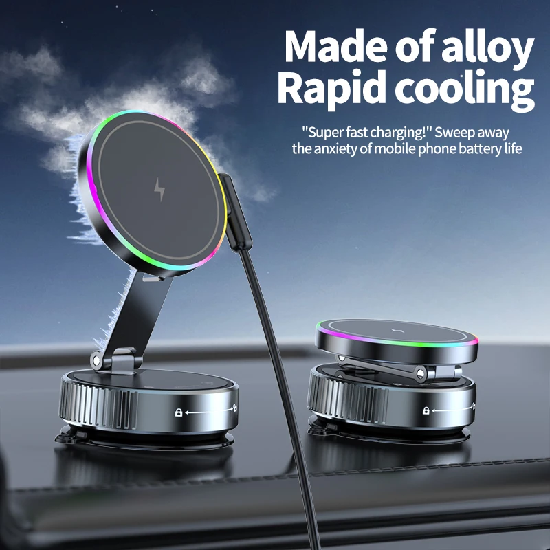15W draadloze autolader telefo - Vacuum Chamber Small recensie en prijs
