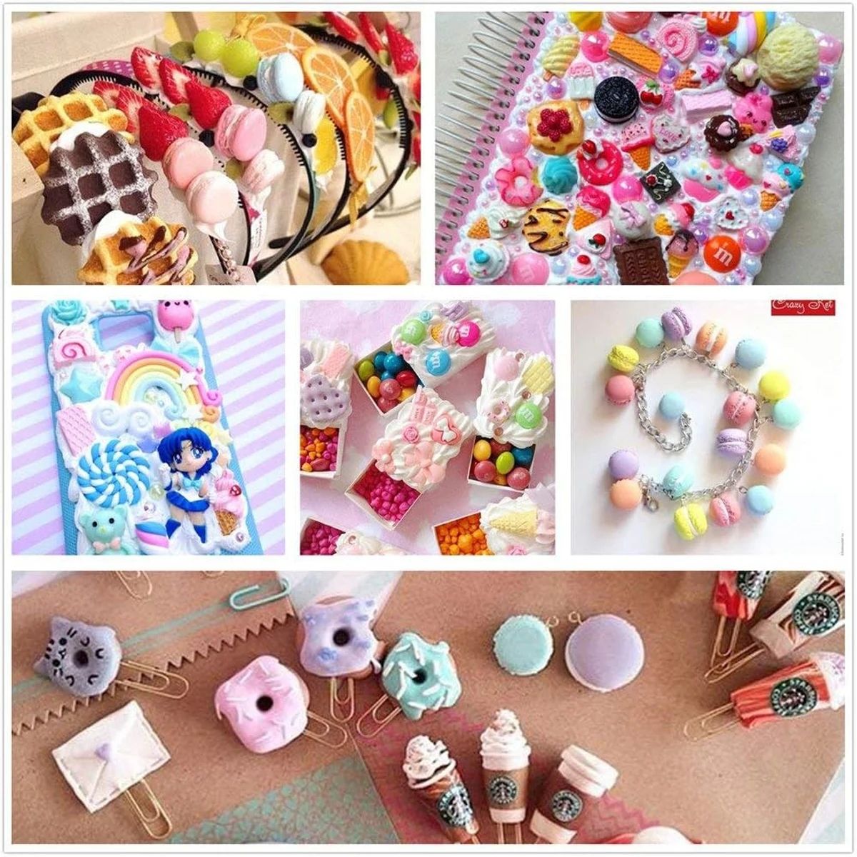 30pcs Willekeurige Snoep Slime - Resin Craft Supplies recensie en prijs
