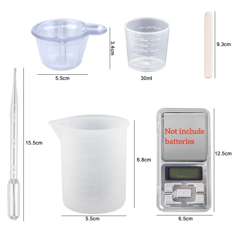 Epoxyhars Kit Kristalhelder Ge - Mixing Cup Silicone recensie en prijs