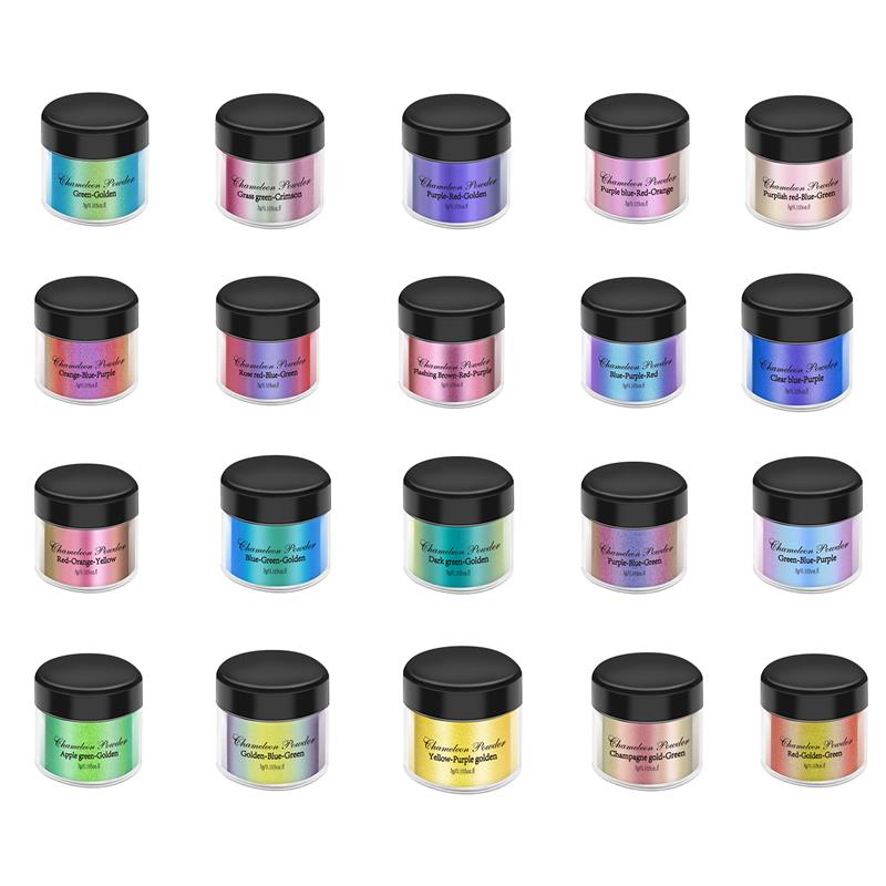 3G Spiegelkameleons Harspigmen - Resin Pigment Set recensie en prijs