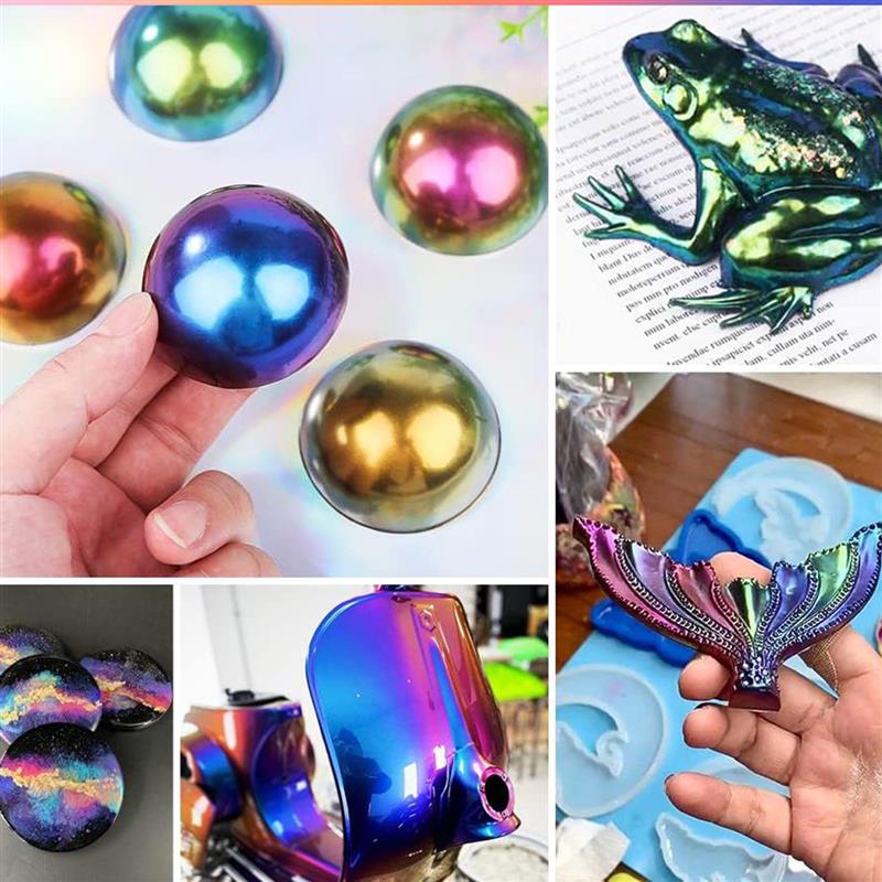 3G Spiegelkameleons Harspigmen - Resin Pigment Set recensie en prijs