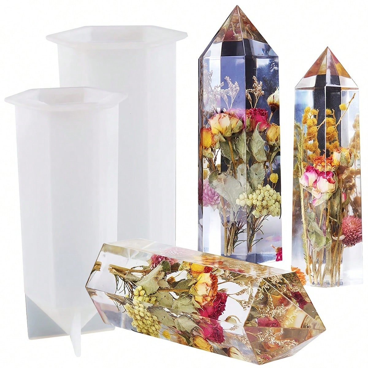 1 Stuks Kristallen Toren Hars  - Flower Preservation Resin recensie en prijs