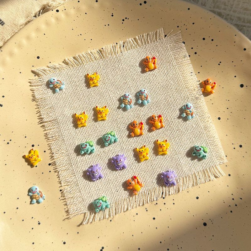 Pokemon nagelkunstaccessoires, - Resin Crafts recensie en prijs