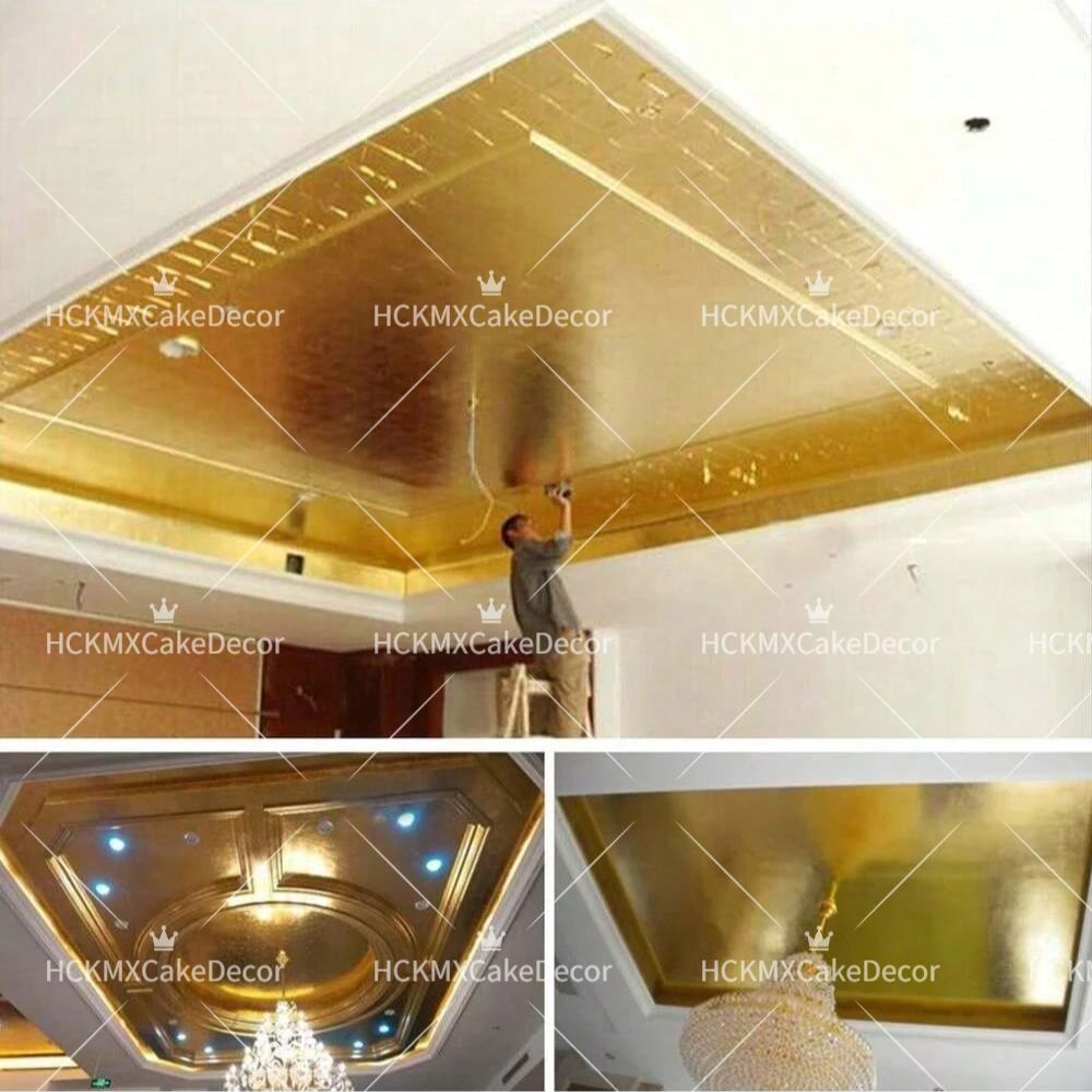 100 stuks Imitatie Goudfolie V - Gold Foil Flakes recensie en prijs