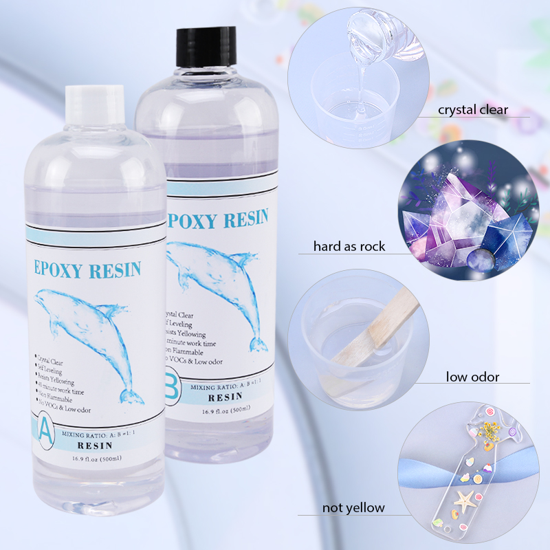 1:1 heldere epoxyhars kristalh - Epoxy Uv Resin Kit recensie en prijs