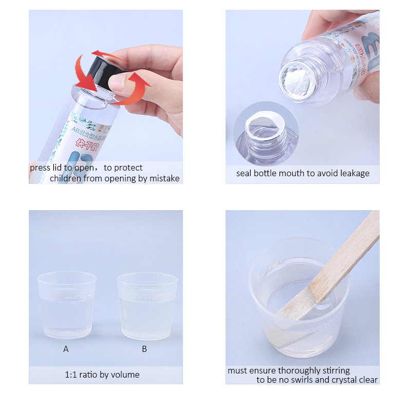 1:1 heldere epoxyhars kristalh - Epoxy Uv Resin Kit recensie en prijs