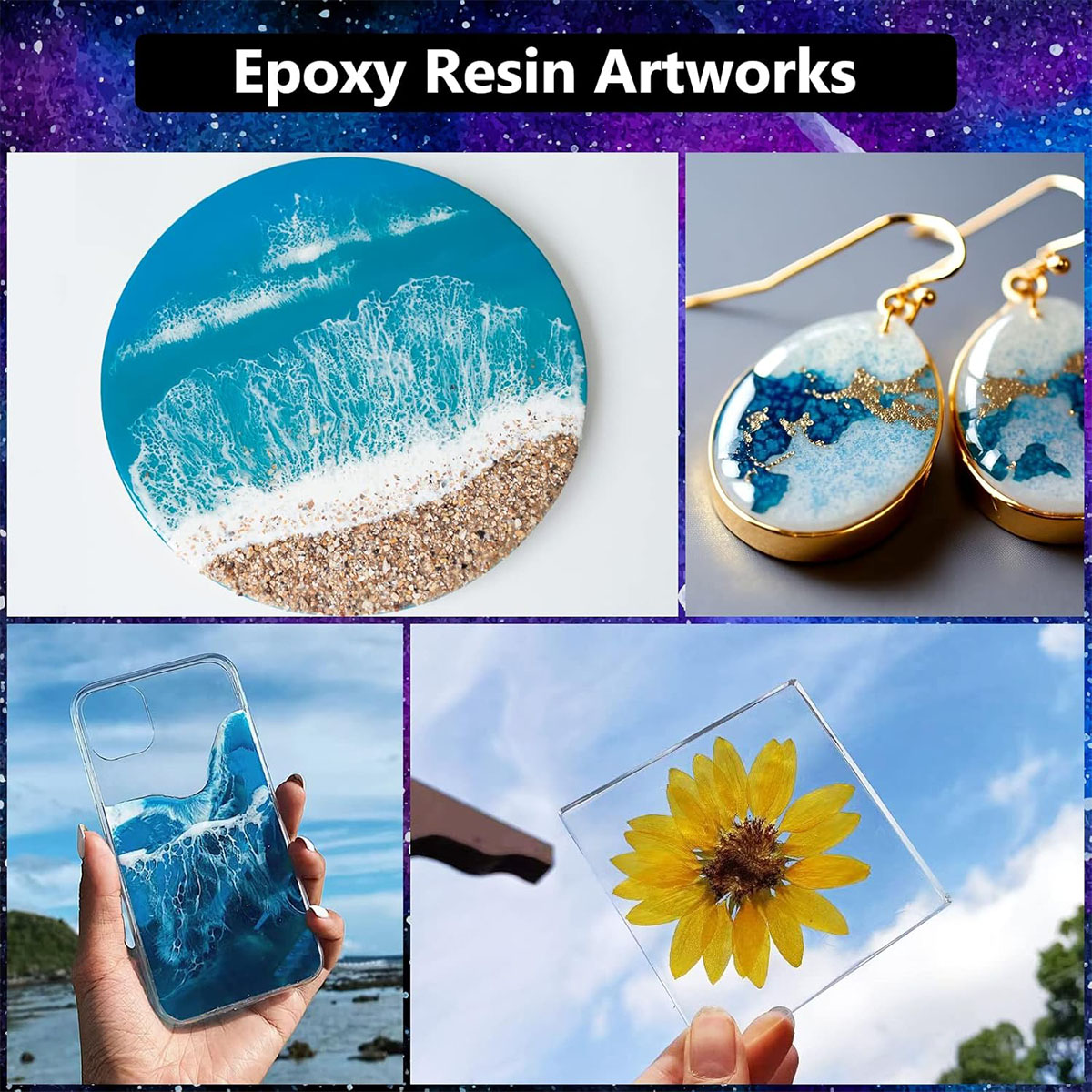 1000ml Kristalheldere Epoxyhar - Resin Jewelry Kit recensie en prijs