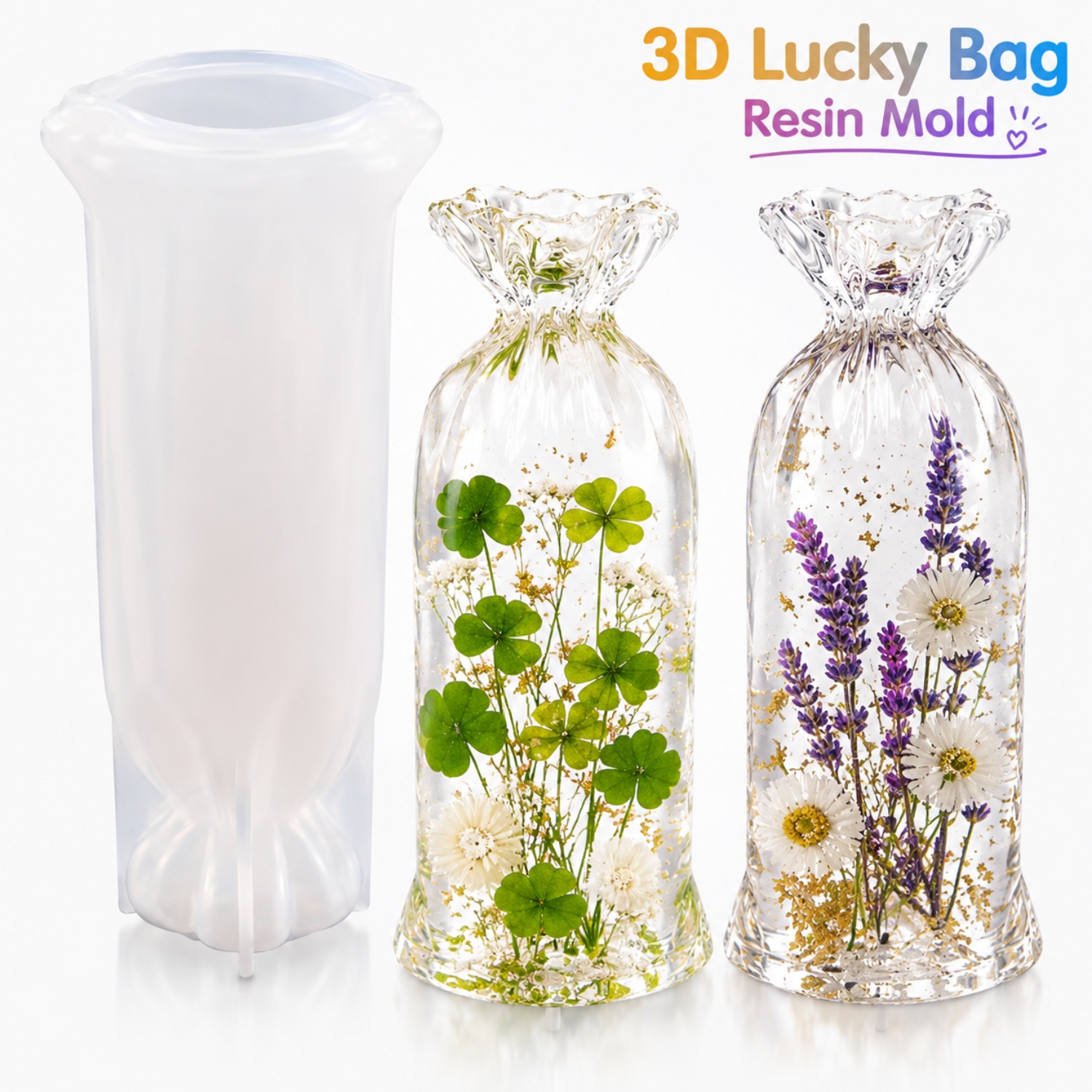 Lucky Bag hars-siliconenmallen - Flower Preservation Resin recensie en prijs