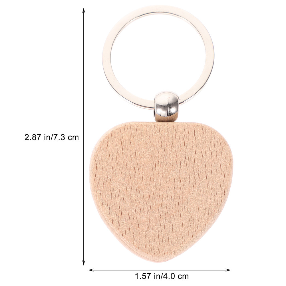 12 stuks houten sleutelhanger  - Wood Ring Blank recensie en prijs